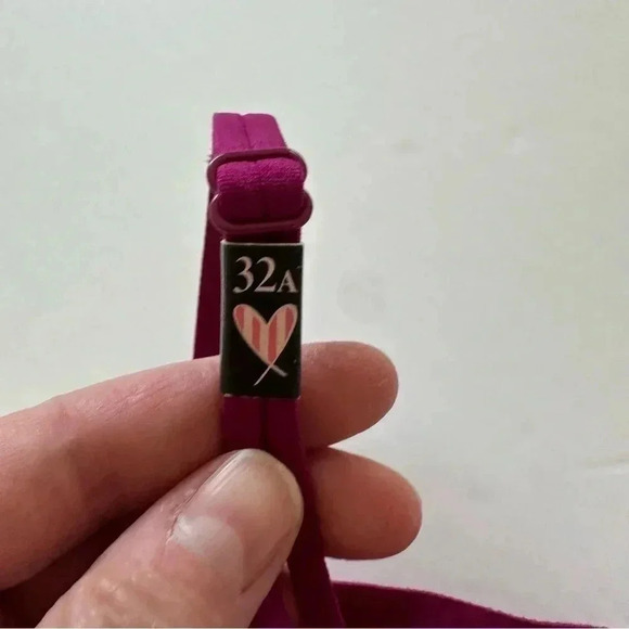 Victoria Secret Lined Demi Underwire Bra Padded Size 32A - Picture 3 of 5